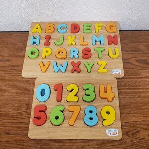 Puzzle - Wooden Alphabet Letter and Numbers by Buffalo Games